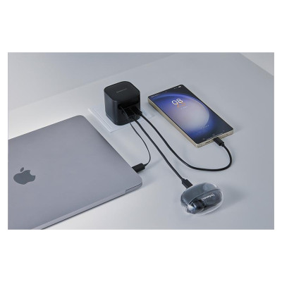 Intenso POWER ADAPTER 1XUSB-A/1XUSB-C/BLACK 7806522 INTENSO