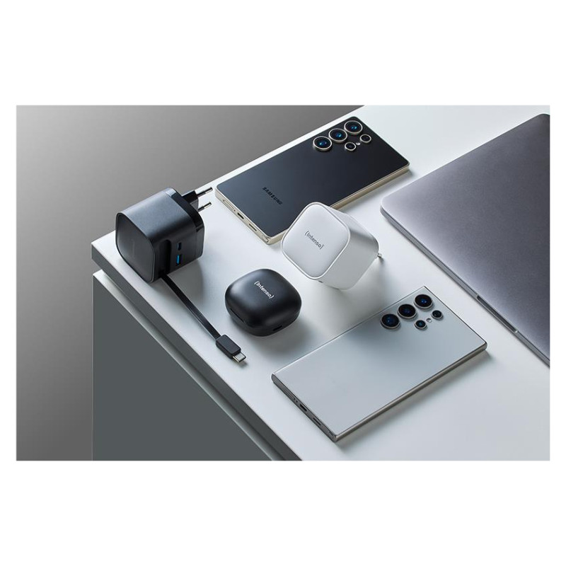 Intenso POWER ADAPTER 1XUSB-A/1XUSB-C/BLACK 7806522 INTENSO