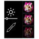 Manta MASNL130PK  Style Neon Lights BEAUTY LED Neon Mirror