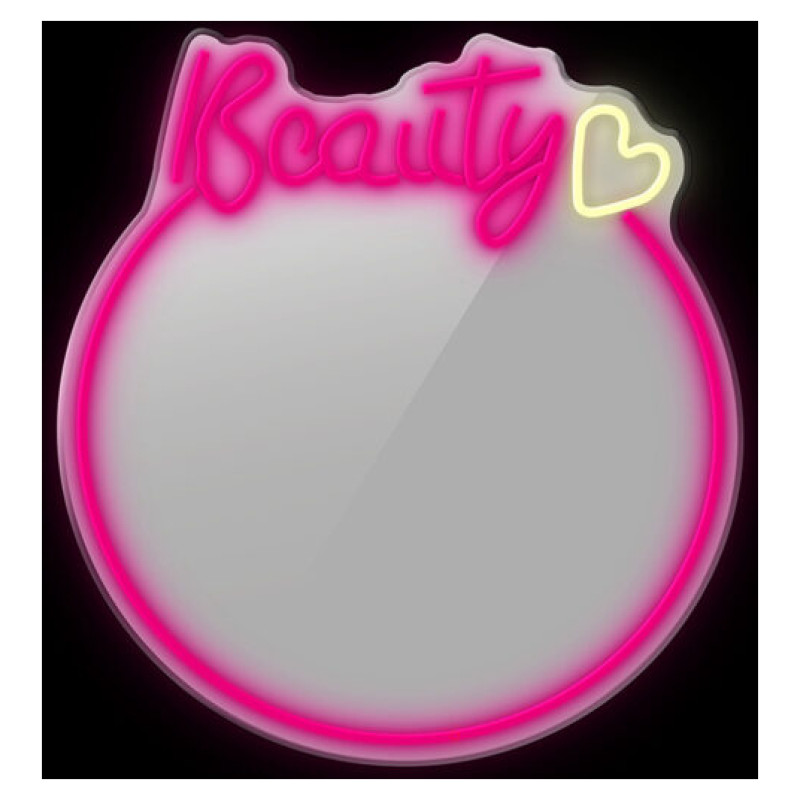 Manta MASNL130PK  Style Neon Lights BEAUTY LED Neon Mirror