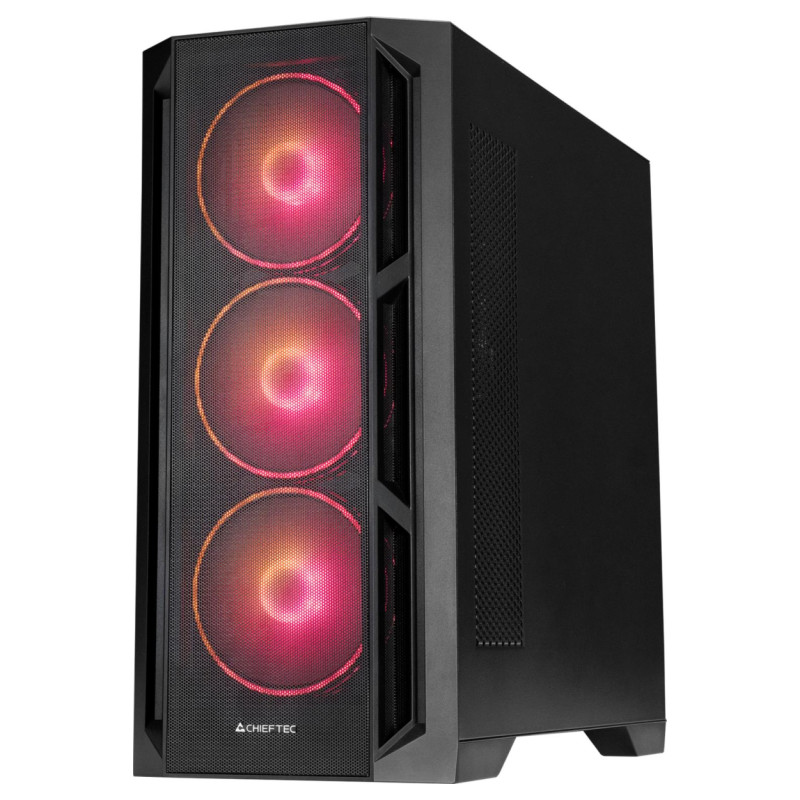Chieftec Case|CHIEFTEC|APEX LUMO|Tower|ATX|EATX|MicroATX|MiniITX|Colour Black|GA-01B-L-OP