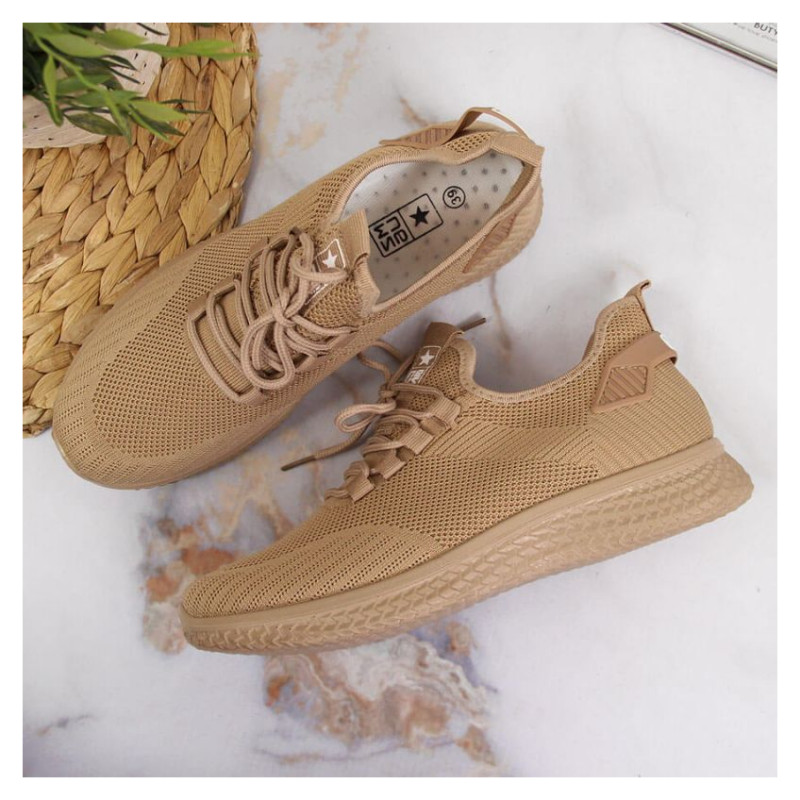 Inny NEWS W EVE268A beige sports shoes (37)