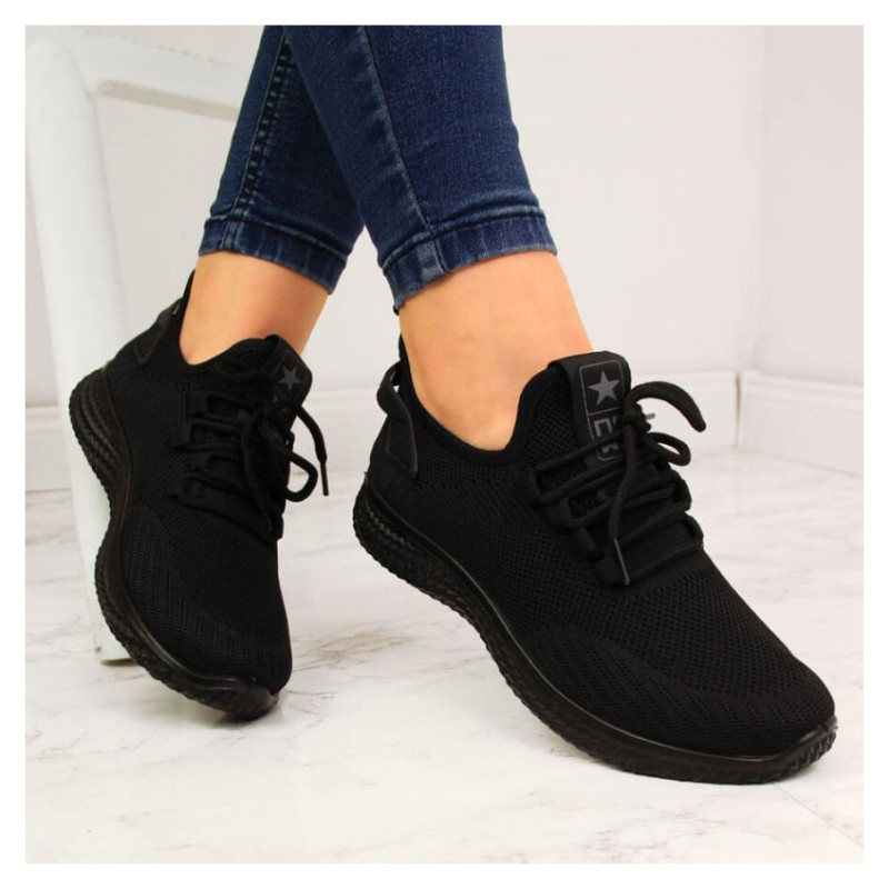 Inny NEWS W EVE268 sports shoes black (38)