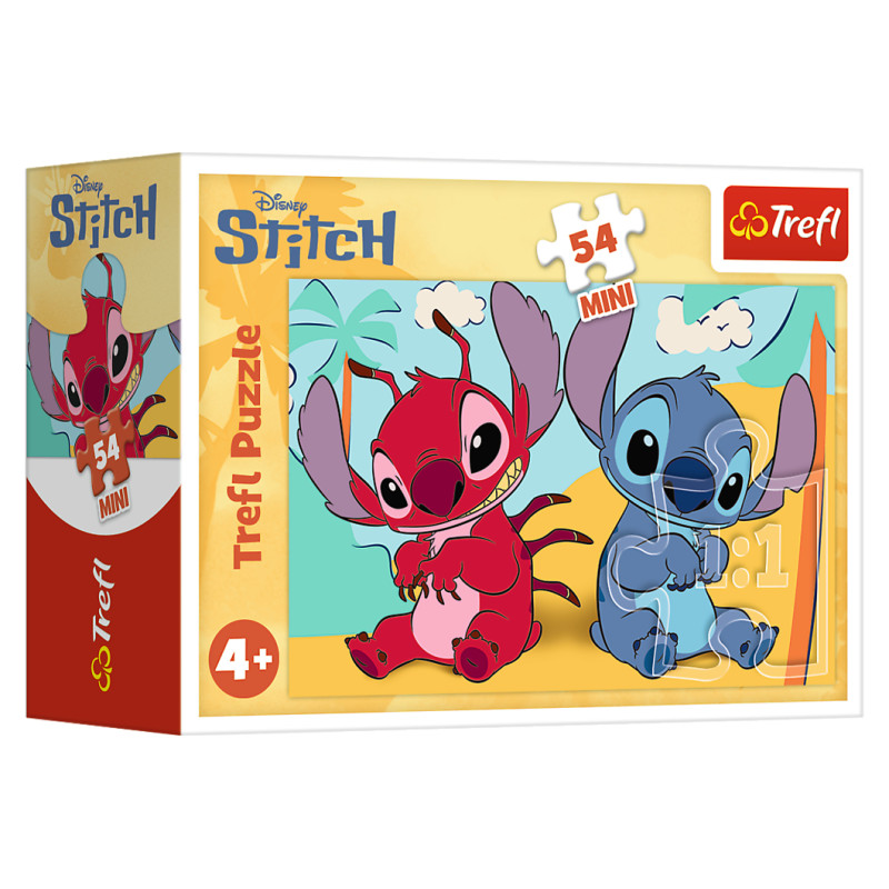 Trefl DISNEY STITCH Puzle Mini, 54 gab.