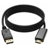 Roger DisplayPort Male to HDMI Male Black 1.8m 4 x 2K