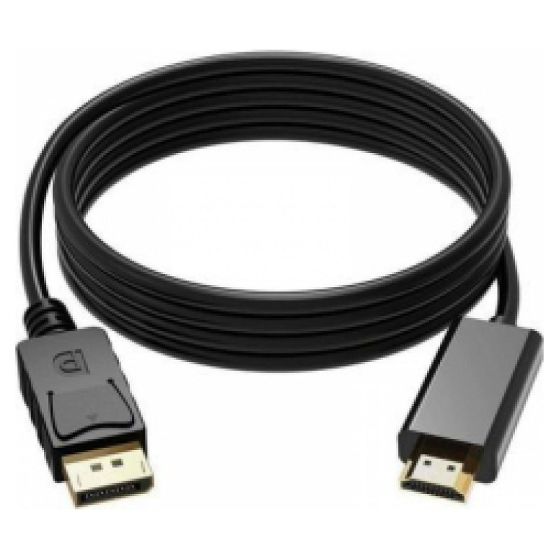 Roger DisplayPort Male to HDMI Male Black 1.8m 4 x 2K