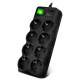 Sven Strāvas pagarinātājs Sven SF-08E-16 8 sockets 1.8m