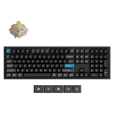 Keychron KEYBOARD WRL Q6 ULTRA/BLACK Q6U-M4 KEYCHRON