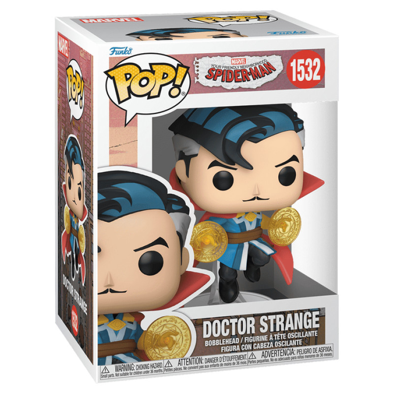 Funko POP! Vinila Figūra: Marvel: Friendly Neighborhood Spider-Man - Doctor Strange