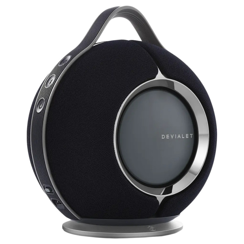 Devialet Mania Deep Black with dock