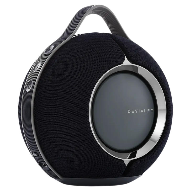 Devialet Mania Deep Black with dock