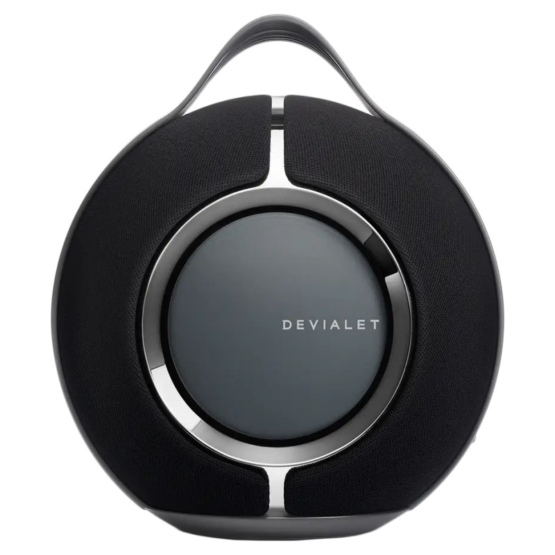 Devialet Mania Deep Black with dock