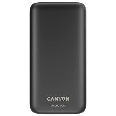 Canyon power bank PB-301 LED 30000 mAh PD 20W QC 3.0 Black
