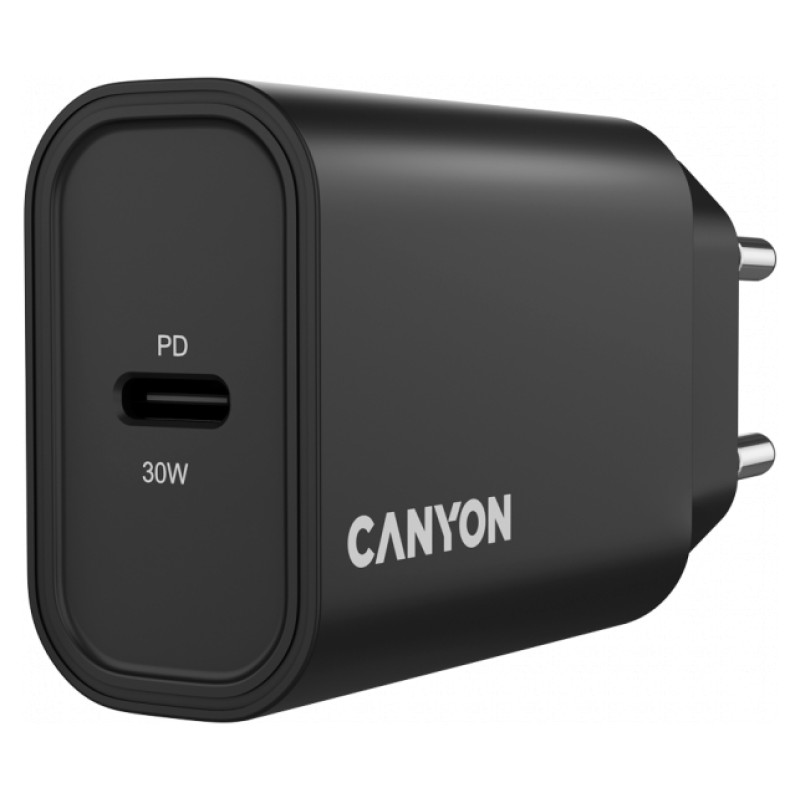 Canyon charger OnCharge 30CL Max Power 30W 1xPD EU Black