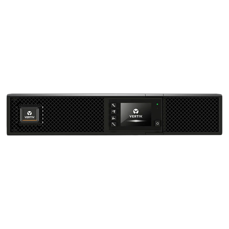 Vertiv Liebert GXT5 1ph UPS, 1.5kVA, input plug IEC C14 inlet, 2U, output &ndash; 230V, output socket groups (8)C13, rackmount kit, 3-year warranty