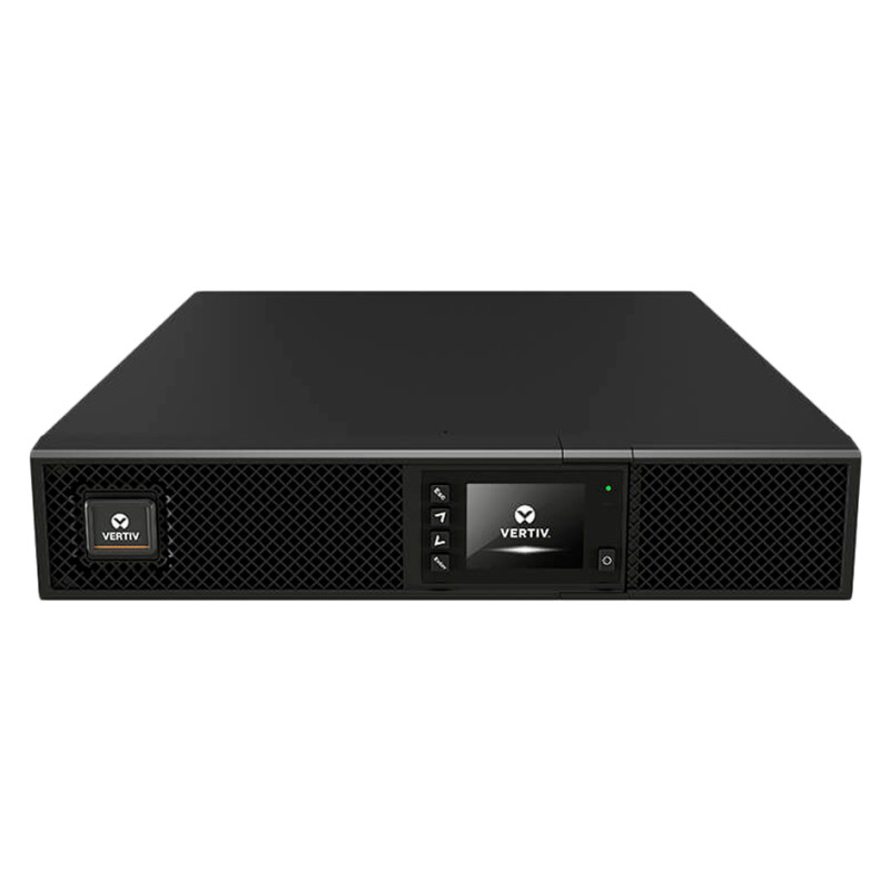 Vertiv Liebert GXT5 1ph UPS, 1.5kVA, input plug IEC C14 inlet, 2U, output &ndash; 230V, output socket groups (8)C13, rackmount kit, 3-year warranty