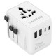 Canyon Travel Adapter OnTour 70 EU/UK/US/AUS 70W White