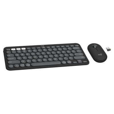 Logitech Pebble 2 Bluetooth Keyboard Combo - TONAL GRAPHITE - US INT'L