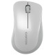 Canyon MW-11, 2.4 GHz  Wireless mouse ,with 3 buttons, DPI 1200, Battery:AAA*2pcs  ,pearl white grey67*109*38mm 0.063kg