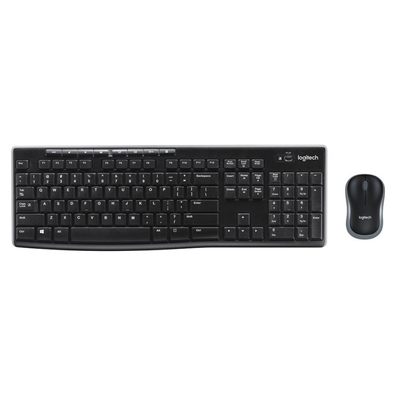 Logitech MK270 Wireless Combo - BLACK - US INT'L