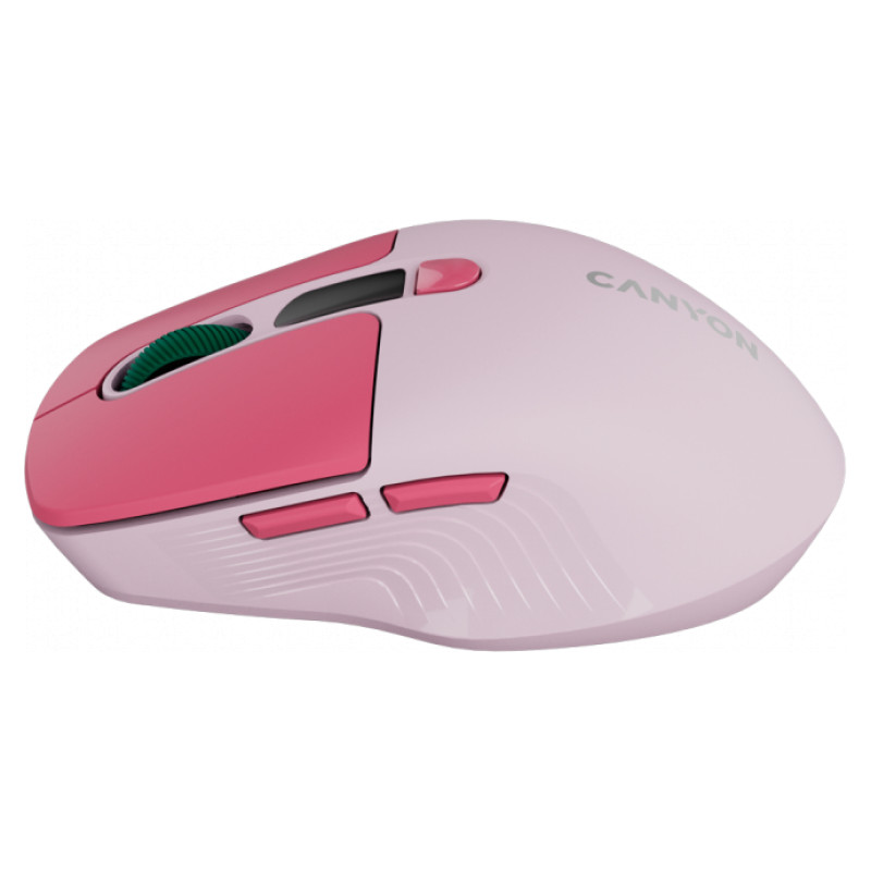 Canyon mouse MW-26 LCD Silent Dual Mode Wireless Pink