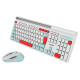 Canyon HSET-W5 EN Keyboard+Mouse AAA+AA Wireless White