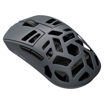 Lorgar MSE90W, Magnesium Alloy Wireless Gaming Mouse Elite, Dark Grey