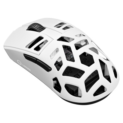 Lorgar MSE90W, Magnesium Alloy Wireless Gaming Mouse Elite, White