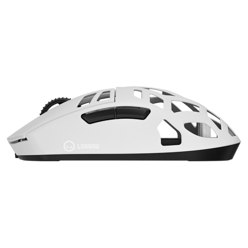 Lorgar MSE90W, Magnesium Alloy Wireless Gaming Mouse Elite, White