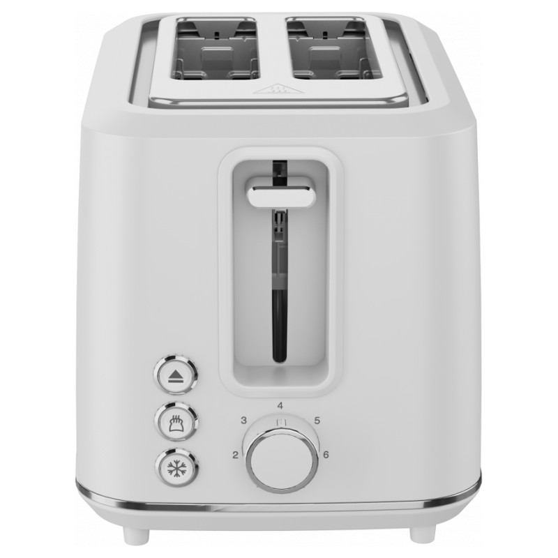 Aeno Electric Toaster, white, 220-240V, 50-60Hz, 920-1080W, 2 slots, 3 modes, 7 browning levels