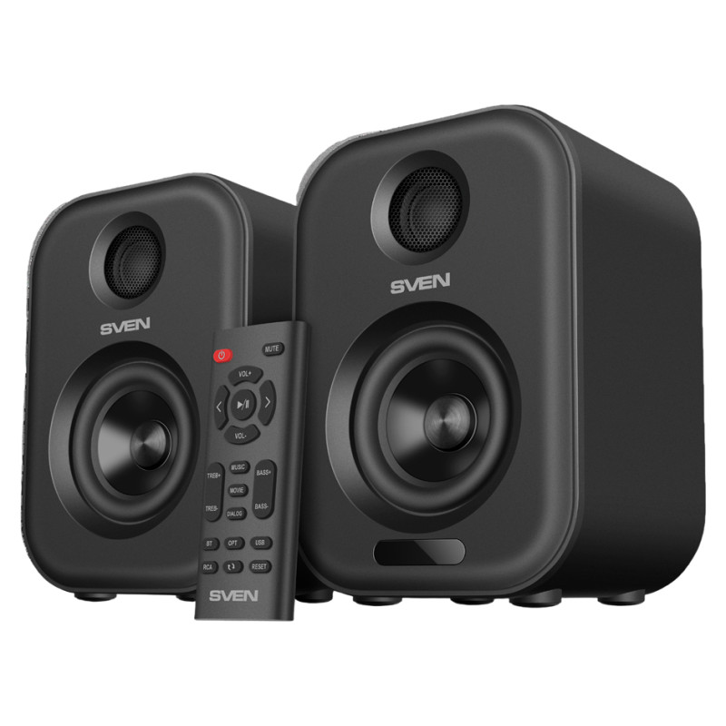 Sven Speakers SVEN MC-5, grey (50W, Bluetooth, RCA2, USB, Optical, RC)