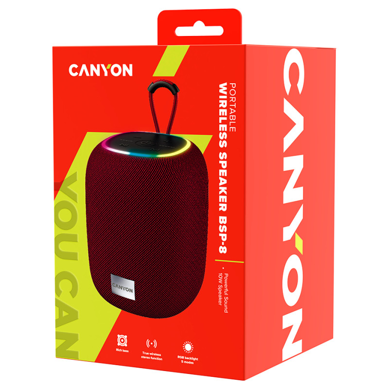 Canyon speaker BSP-8 10W Red