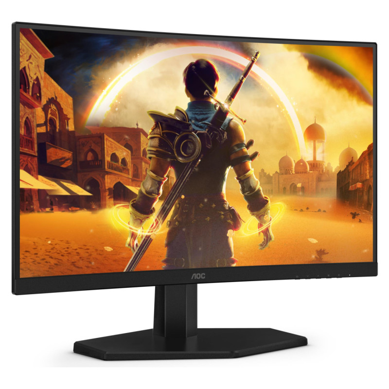 AOC LCD Monitor|AOC|23.6 "|1920 x 1080 pixels|Full HD|Native aspect ratio 16:9|LED|Curved|C24G42E