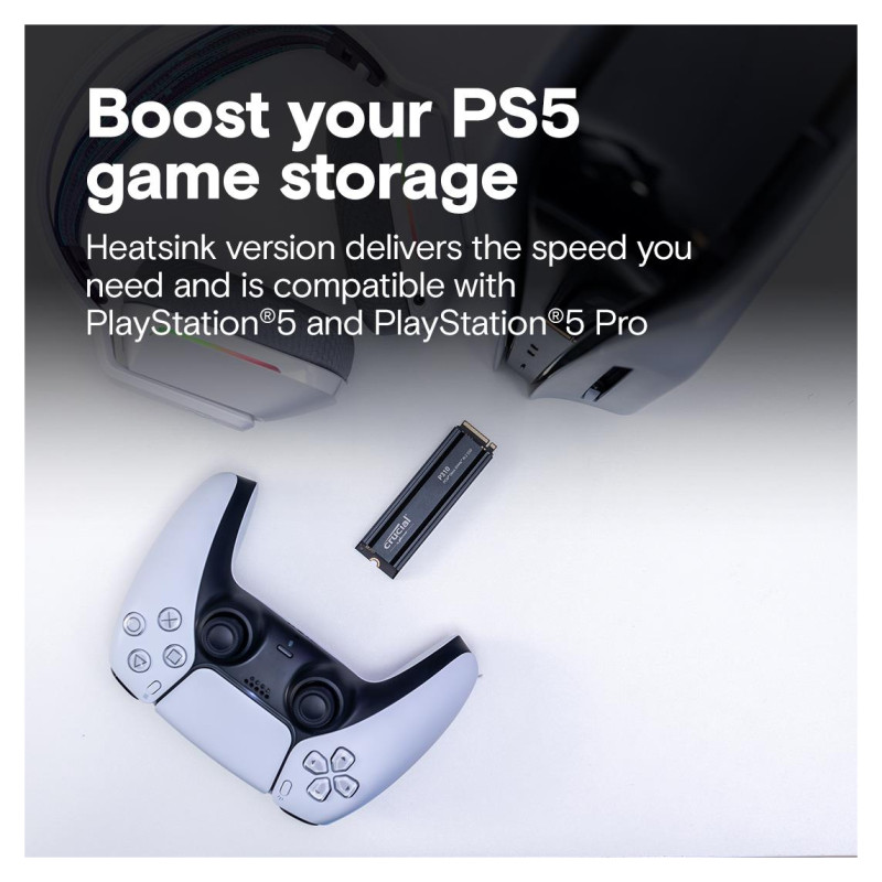 Crucial SSD PCIE G4 M.2 NVME 4TB W/HS/P310 CT4000P310SSD5 CRUCIAL