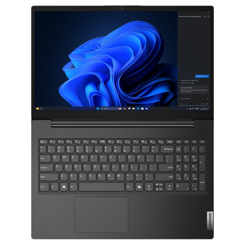 Lenovo Notebook|LENOVO|V Series|V15 G5 IRL|CPU Intel&reg; CoreT i3|i3-1315U|15.6 "|1920 x 1080 pixels|RAM 8 GB|DDR5-SDRAM|SSD 512 GB|Discrete graphics Not available|On-board graphics Yes|Numeric keypad Yes|Keyboard language English|Colour Black|Weigh