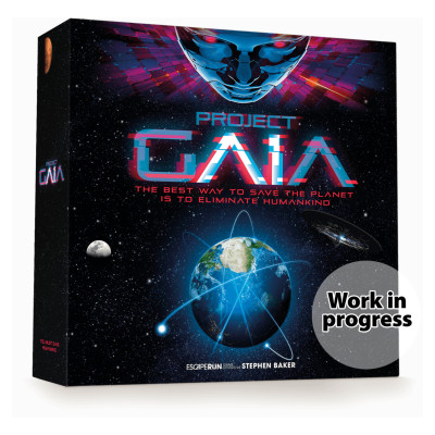 Tactic Boardgame Escape Run: Project Gaia (In Lithuanian lang.)