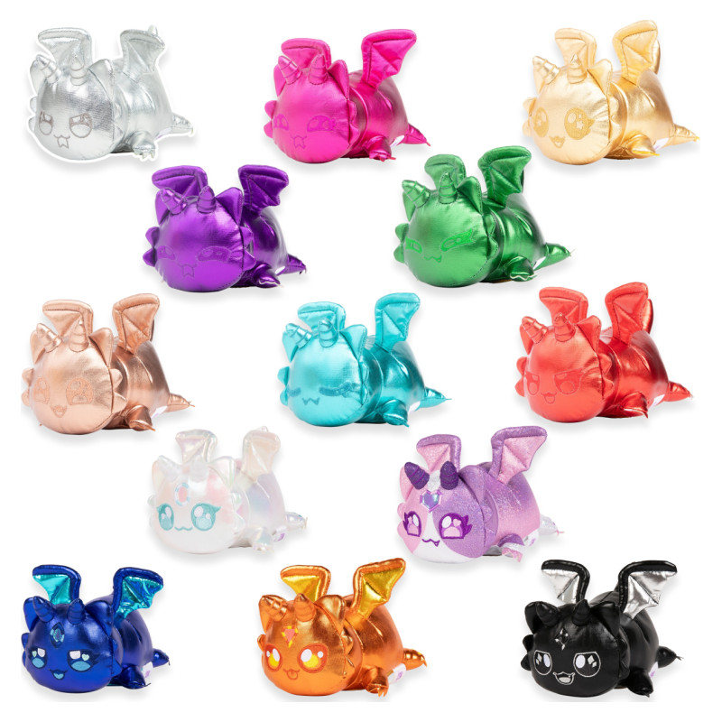 Aphmau MeeMeow Mistiskā mīkstā rotaļlieta "Dragons", 15 cm