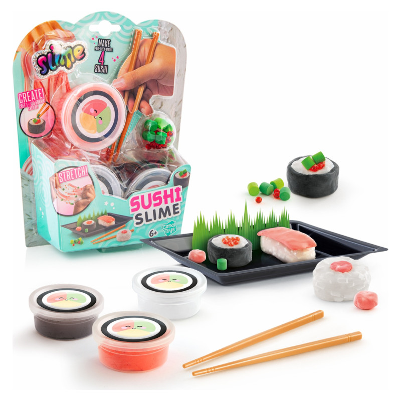 So Slime Slime gatavo&scaron;anas komplekts Sushi