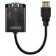 Savio Adapteris Savio HDMI Male - VGA Female + audio 1080P