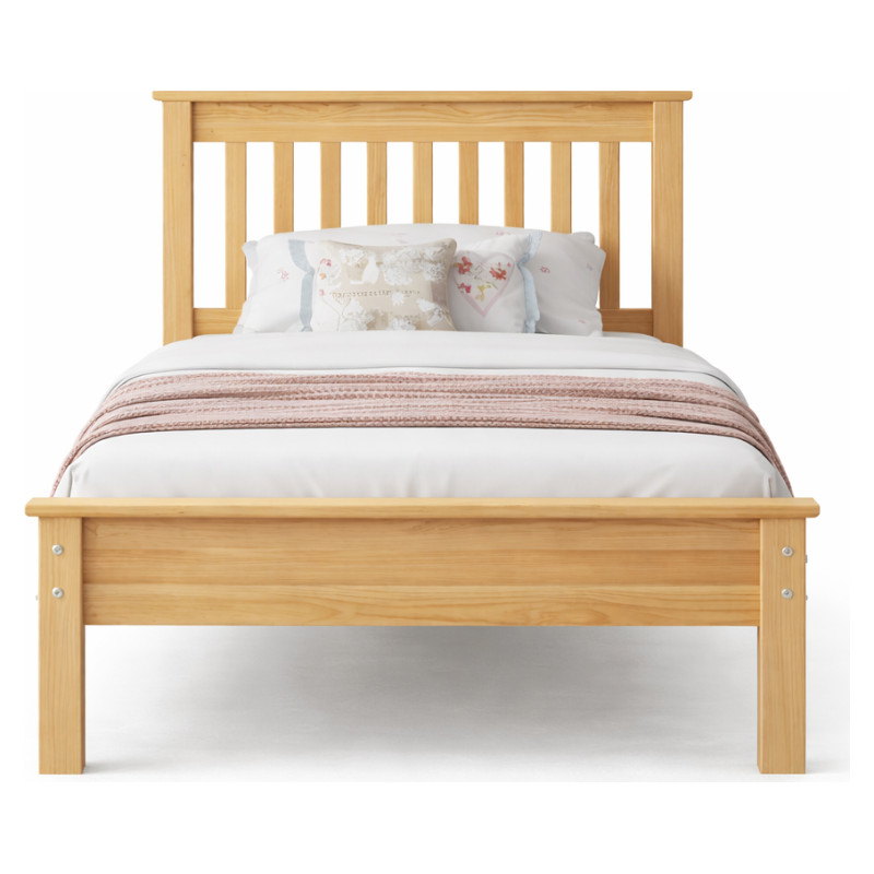 Emis Bērnu gulta "Gamma Junior" 70x160 / Balts + pelēks (RAL 7040) / Nē