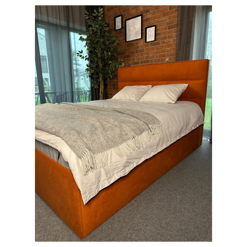 Emis Sleeping Gulta "Charlotte" 200x200 / Rūsgana / Bez veļas kastes