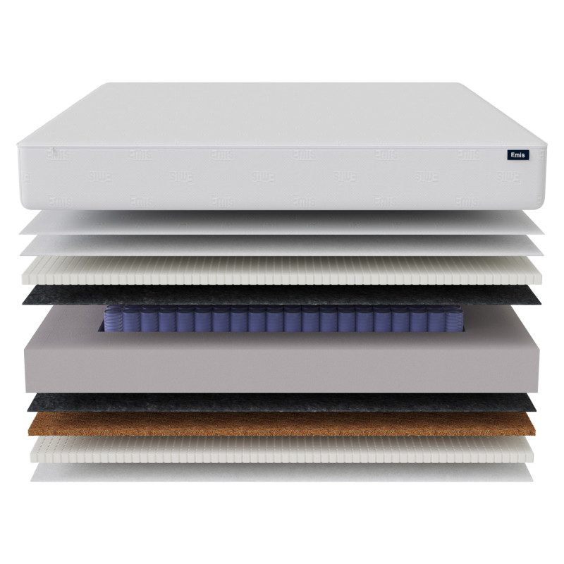 Emis Matracis "Royal Gold" 120x200x23 / Vidējs / Emis Denim Mosaic