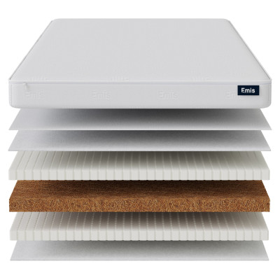 Emis Zīdaiņu matracis "Miracle" 70x140x11 / Emis Denim Cube