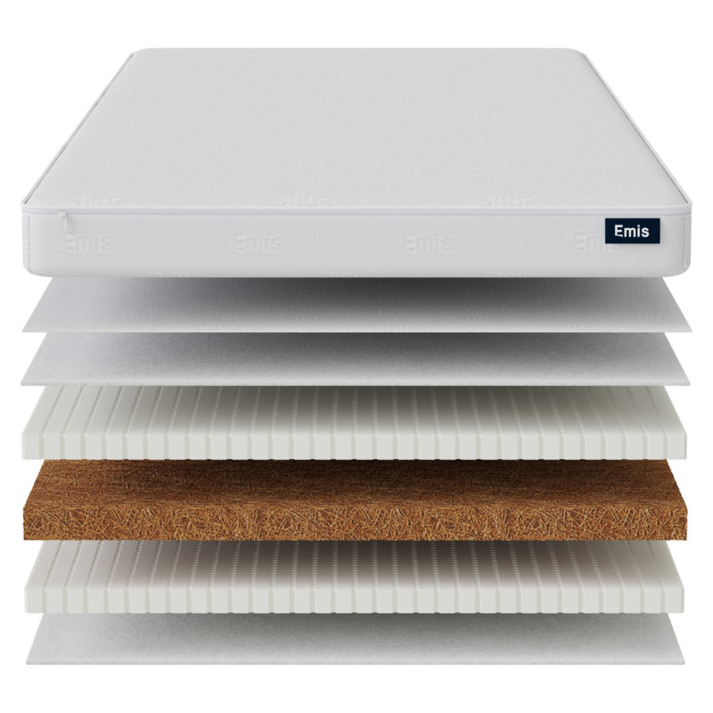 Emis Zīdaiņu matracis "Miracle" 70x140x11 / Emis Denim Cube