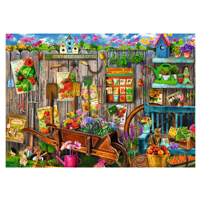 Trefl Pužļu komplekts Dārzs, 2x500 gab.