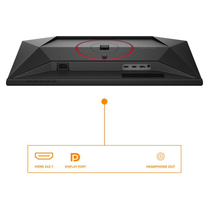 AOC LCD Monitor|AOC|24.5 "|2560 x 1440 pixels|Quad HD|Native aspect ratio 16:9|LED|Flat|Q25G4SR