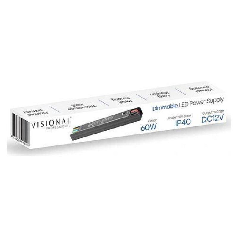 Ollo LIGHTSTRIP PSU 12V 5A 60W/VS-60W-12C V VISIONAL