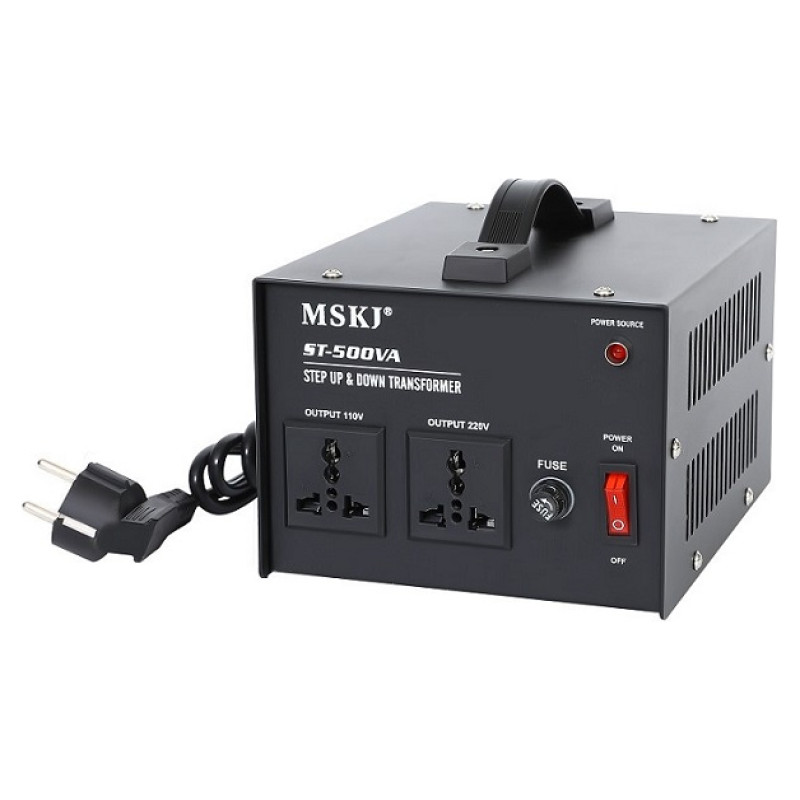 Extradigital Voltage Transformer 110VAC-220VAC/ 220VAC-110VAC, 500W