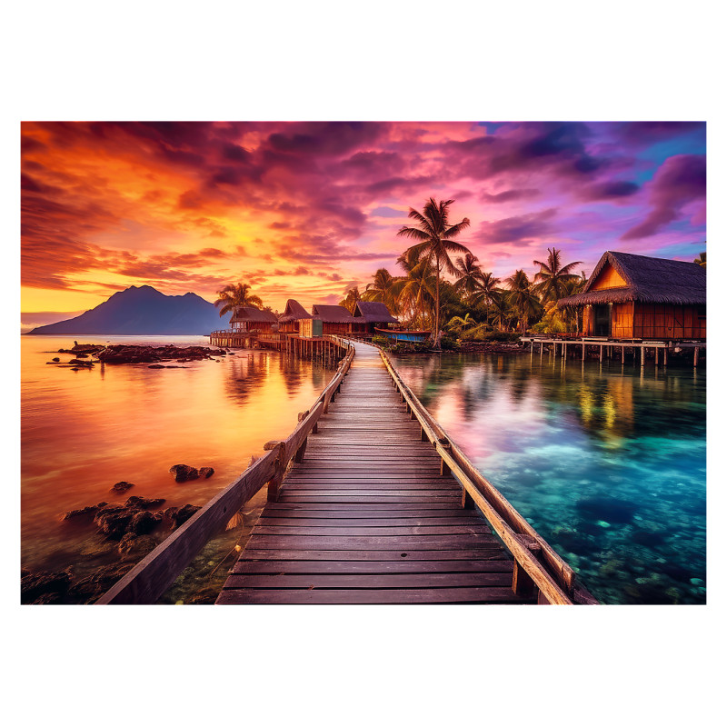 Trefl Puzle Paradīzes sala, 1000 gab.