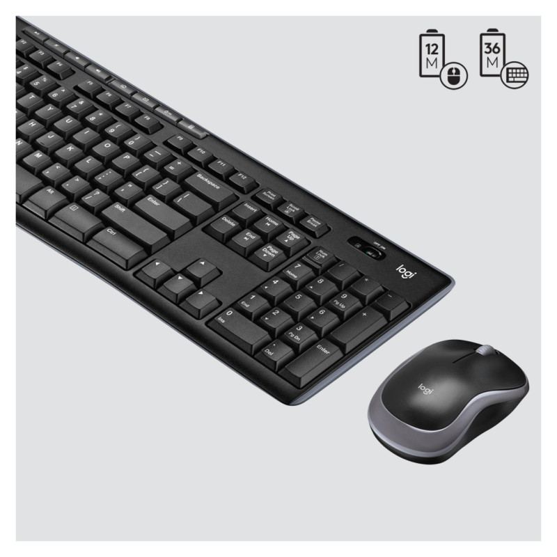 Logitech KEYBOARD WRL COMBO MK270 ENG/DESKTOP 920-004509 LOGITECH